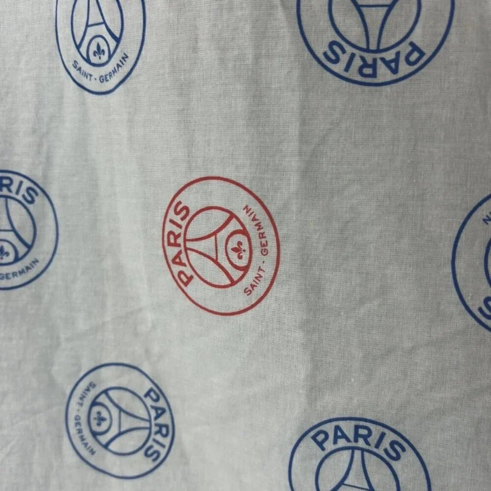 Paris Saint-Germain FC Doona Duvet Cover Bedding Soccer Size Queen 100% Cotton
